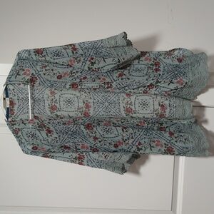 M Mason & Belle Floral Cardigan